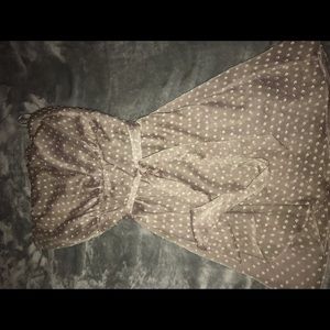 Strapless Express dress